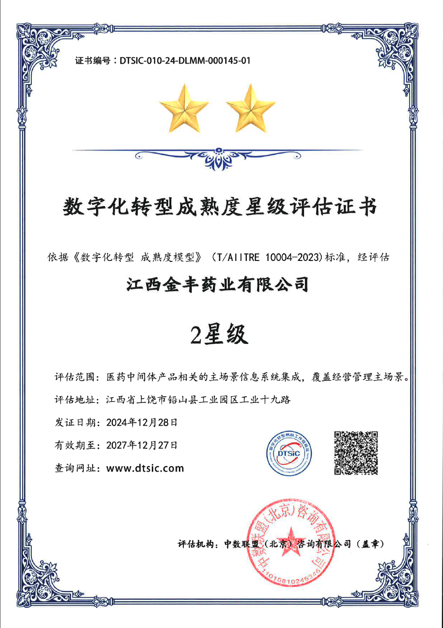 數(shù)字化轉(zhuǎn)型成熟度2級(jí)